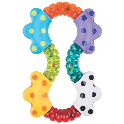 Playgro Click & Twist Rattle – Engaging Rattle Baby Toy for Development and Sensory Play, 0+ Months