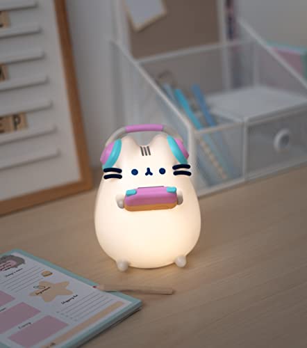 Grupo Erik Pusheen Gamer Lamp | Cat Night Light for Bedroom | Kids Battery Night Light | Pusheen Gifts | Cute Things