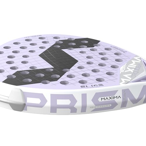 Varlion Padel Racket Maxima Summum Prisma Soft Orqu?dea, Professional Paddle Racket for Enhanced Power & Control, Aerodynamic Prisma Frame, Soft EVA Core, Elegant Design
