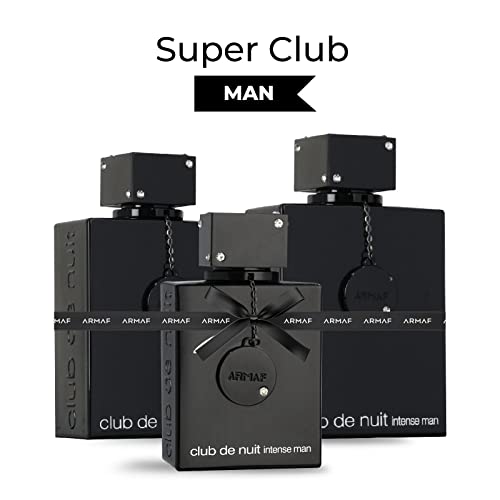ARMAF All Club De Nuit Intense Perfumes for Men ( 105ml, 150ml, 200ml)- Set of 3 Pieces
