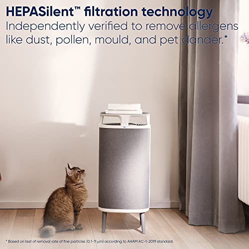 Blueair Air Purifier - DustMagnet DM-5240i Cleans Upto 1017 sqft, 232 m³/h CADR, AQI, HEPASilent Technology Removes 99.97% Pollen, Dust, Mould, Bacteria, Viruses, VOCs, Odours - 1 Year Warranty