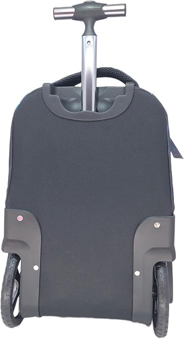 18-Inch Big Wheel Kids' School Trolley Backpack with Lunch Bag & Pencil Case. (SPORTS GREEN DESIGN)
