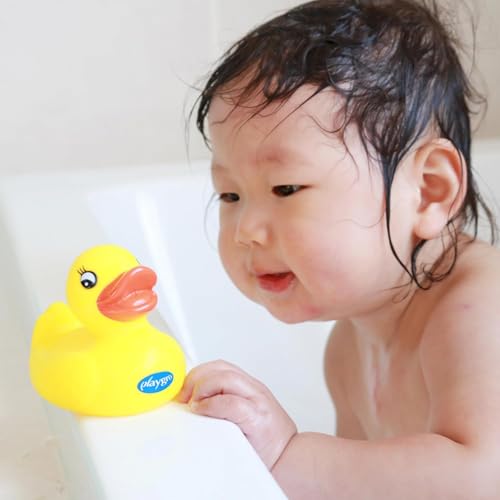 Playgro Bath Duckie - Fully Sealed – Engaging Baby Toy for Development and Sensory Play, 0+ Months