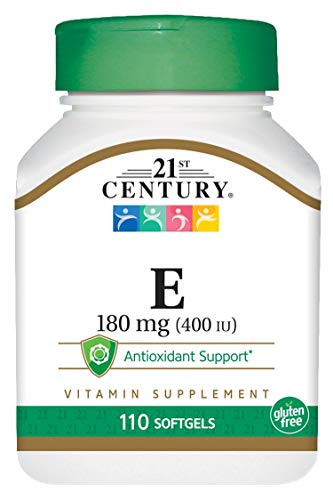 21st Century E-400 Iu Vitamine Softgels - 110 Capsules