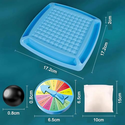 Moninsta Magnetic Chess Game, Table Top Magnetic Board Game with 30 PCS Round Magnetic, Enhancement of Thinking Resilience, Fun Interactive Family Games for Kids and Adult