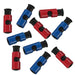 WHTCHSU Bag Clips, 10 Pack, Squeeze and Lock Bread Bag Clips for Food Storage, Plastic Bag Closure Clips