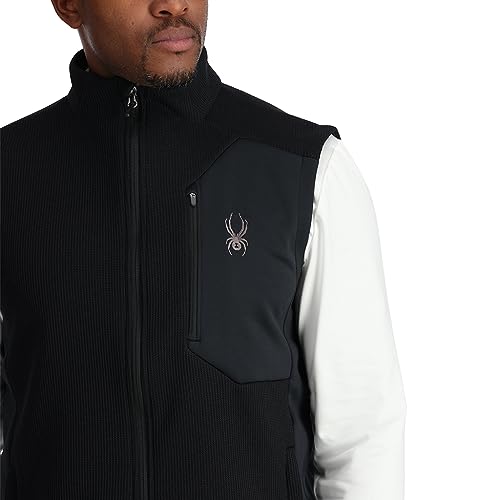 Spyder Mens Spyder Bandit Fleece Vest Fleece Vest