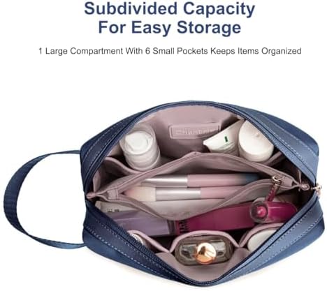 Women's Makeup Bag, Large Capacity Cosmetic Bags for Women, Stylish and Durable Women's Carry-all Bag with Multiple Pockets Daily Use for Women
