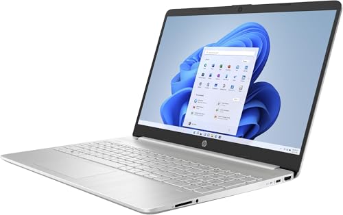 HP 2024 Newest 15s Business Laptop With 15.6" FHD Display, Inel Core i5-1235U Porcessor |16GB DDR4 Ram |512GB NVMe SSD |Intel Iris Xᶱ Graphics |Backlit Keybaord |Windows 11 Natural silver (UPGRADE)
