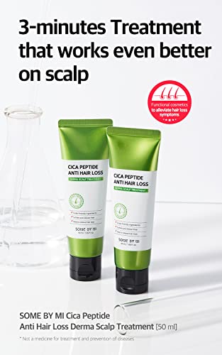 Some By Mi CICA Peptide Anti Hair Loss Derma Scalp Treatment | 50ml | With Cica & Peptide | Helps To Relieve Hair Loss | Sulfate & Silicon Free