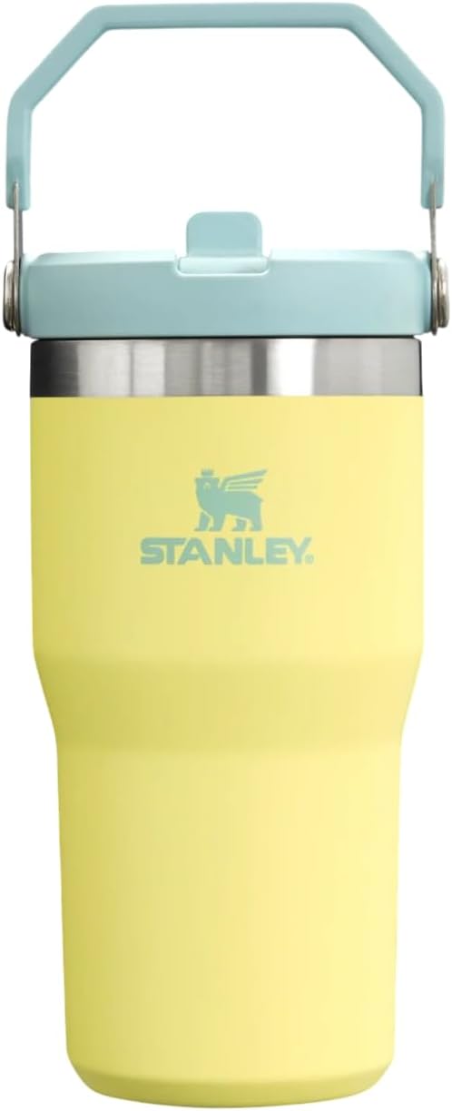 Ice Flow GO 600ml/20oz Flip Straw Wtr Btl Pomelo