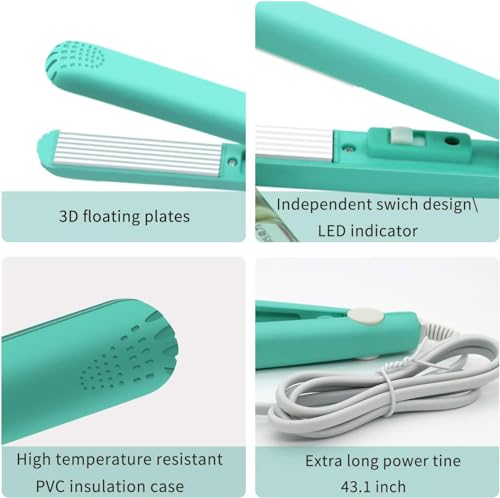 Mini Bag Sealer Heat Seal, 2 PACK Handheld Food Sealer Bag Resealer for Food Storage, Portable Smart Heat Sealer Machine with 45” Power Cable for Chip Bags, Plastic Bags, Snack Bags (green+purple)