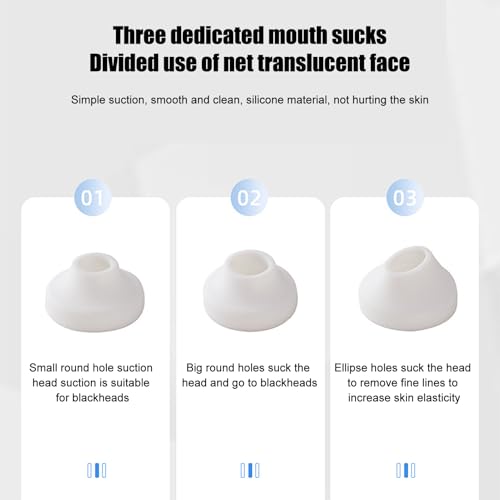 Black Head Remover for Nose, Electric Adjustable Pimple Extractor, Skin-Friendly Facial Skin Care Products, Beauty Tools & Accessories for Women, Men, Adult