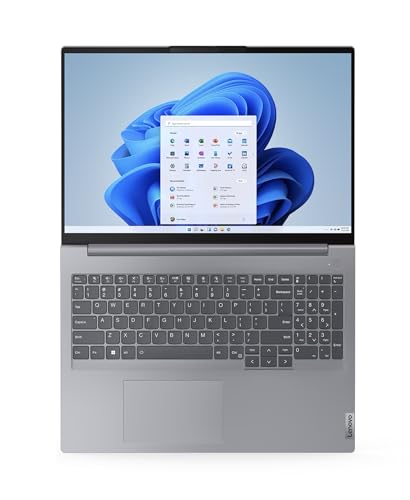 Lenovo Thinkbook 16 G6 AMD Ryzen 5 7430U 16" Wuxga IPS Antiglare 300 NITS Laptop (16GB RAM, 512GB SSD, Integrated AMD Radeon™ Graphics) Fingerprint | Backlit | Win 11 Pro (UPGRADED) 21KK008FAK - Grey