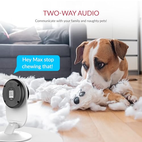 YI 1080p WiFi Smart Wireless Security Home Camera (UK Plug) - 4 Pieces