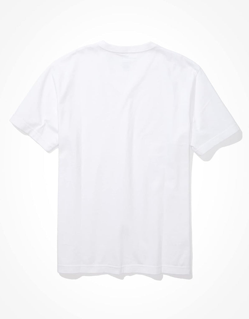 American Eagle Mens Super Soft Basic Icon V-Neck T-Shirt T-Shirt (pack of 1)