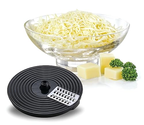 BLACK+DECKER 5-in-1 Food Processor, 750W Power, 2L Processing Bowl, 1.8L Blender Jar with Stainless Steel Blades, 34 Functions for Chopping, Slicing, Shredding, Compact Design, Black - FX775-B5