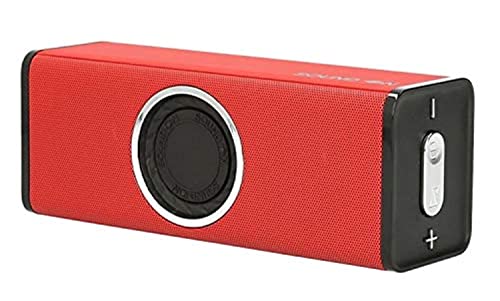 SOUND ON Portable Bluetooth Speakers - Deep Bass, Waterproof & Dustproof, 5 Hrs Playtime, Stereo Sound, Built-in Mic, USB-C Charging, Wireless Speakers for Home, Outdoor, Party, Beach & Travel - Red
