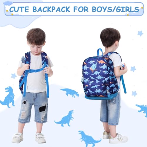 VASCHY Backpacks Kids,Toddler School Bag Lightweight Water Resistant Preschool for Children Boys and Girls with Chest Strap