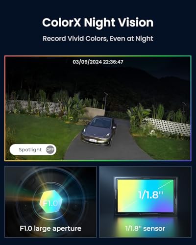 REOLINK Altas PT Ultra - 4K Solar Security Cameras Wireless Outdoor, 500 Days Battery Life, ColorX Night Vision, 360° Pan Tilt Auto Tracking, Dual-Band Wi-Fi 6 Cameras for Home Security