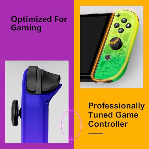 Joy Cons for Nintendo Switch, L/R Wireless Replacement Joypad Controller