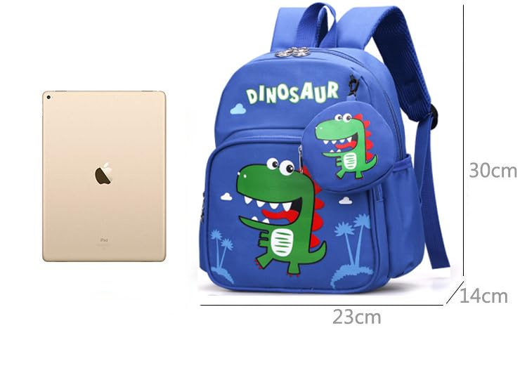 EETU Kids Backpack for Boys and Girls 3D Print Cartoon Children Book Bag with Coin Pocket and Adjustable School Bag Shoulder Strap
