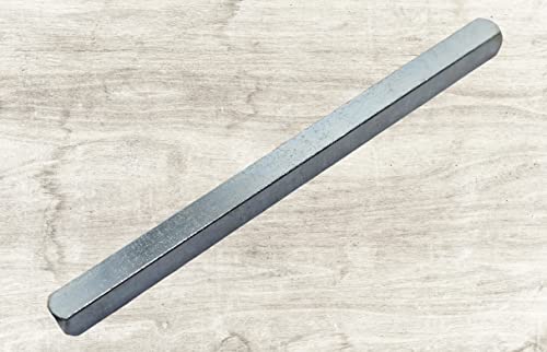 Universal Hardware 5mm x 160mm Bathroom Plain Bar Steel Spindle Door Windows Handle Spindles Silver Finish Sizes from 50mm to 160mm (Pack of 1)