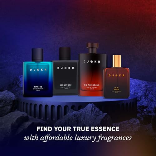 DJOKR Signature Perfume For Men 100 ml | Eau De Parfum | Premium Luxury Long Lasting Fragrance Spray