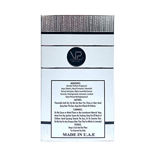 Vinzinee Men's Perfume White Inspiration Eau De Parfum 50ml
