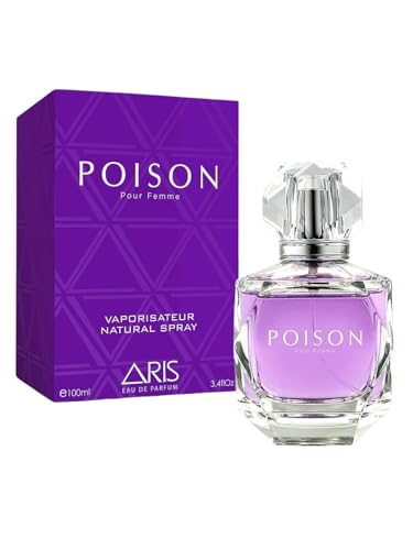 Aris Poison Eau de Parfum ??Woody Perfume for Women, Long-Lasting Ladies' Fragrance, Women's Parfum, Perfume for Women in Travel Size, Floral Fruity Perfume for Women ??Woman Perfume ??100ml