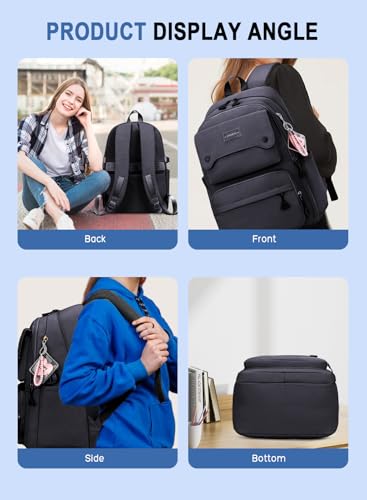 School Bag,Girl Backpack,Large Capacity Backpack Lightweight Waterproof School Backpack,Teen Girls Casual Backpack High Middle School Daypack Women Daily Travel