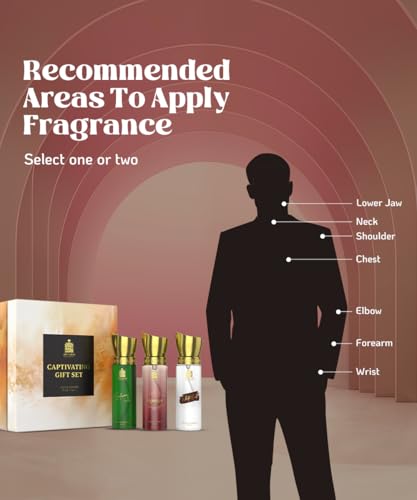 Adilqadri Captivating Trio Luxury Perfume Gift Set (3 x 20ml) | With Shanaya, White Oud, Safwan Perfume, Unisex Strong Woody, Fruity, Amber Long Lasting EDP Fragrance Set