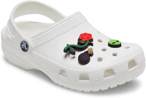 Crocs Jibbitz Unisex Bomb Alien 3 Pack Shoe Charms, Multi, One Size, Multicolor