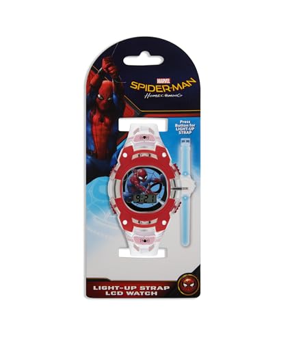 Marvel Spiderman Boys Digital Watch with PU Strap SMH4000