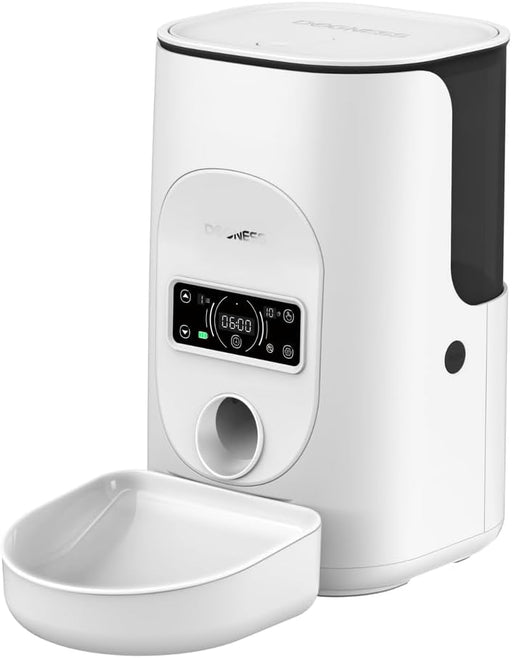 Dogness Rover Automatic Food Feeder For Pets-White
