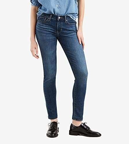 Levis Women's 711 Skinny Jeans Skinny Fit Denim - 188810293, Blue, 26