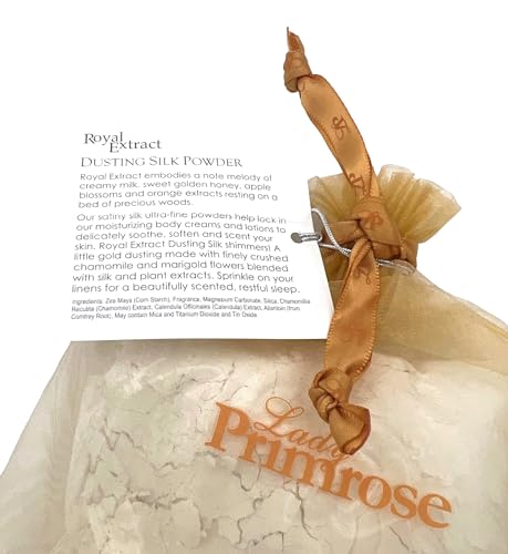 Lady Primrose, Royal Extract, Dusting Silk Powder in Logo Sachet Bag, Refill, 3 Ounces