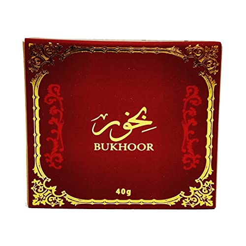 My Perfumes BUKHOOR Non Alcoholic 2 Pieces Gift Set, 40gm Bakhoor and 6ml Perfume Oil
