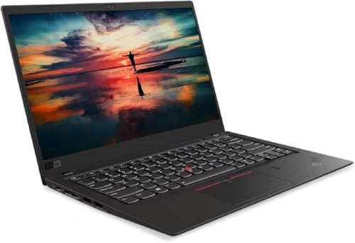 Lenovo ThinkPad X1 Carbon 6th 14" FHD Laptop, Intel Core i5-8350U Up to 3.6GHz 16GB RAM 512GB SSD Webcam,Backlit Keyboard, Fingerprint, Win10 Pro (Renewed)