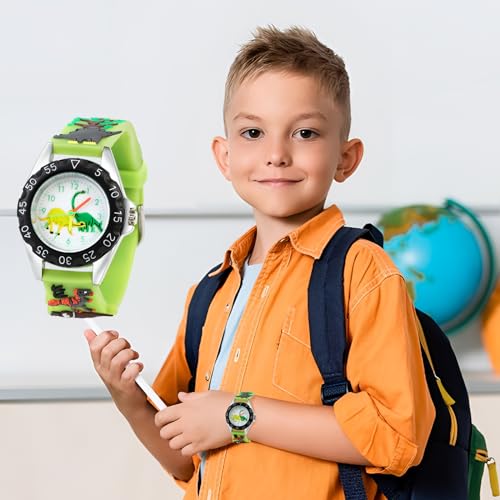 Vspek Kids Digital Watch Kids Wrist Watch for Girls, 3D Cartoon Embossed Strap, Girls Gifts, Birthday Gifts for Girls Age 3-13