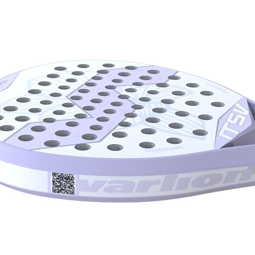 Varlion Padel Racket LW Hexagon 8.8 Orquidea ??Professional Paddle Racket for Enhanced Control Aerodynamic Frame Soft EVA Core Sleek Design