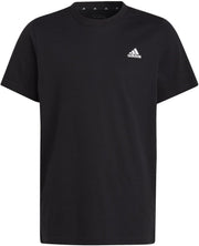 Unisex Child Essentials Small Logo Cotton T-Shirt - Black/White