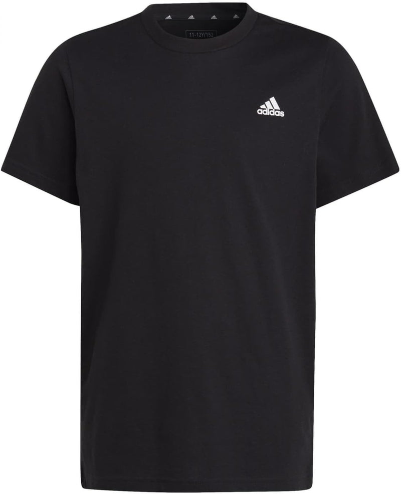 Unisex Child Essentials Small Logo Cotton T-Shirt - Black/White