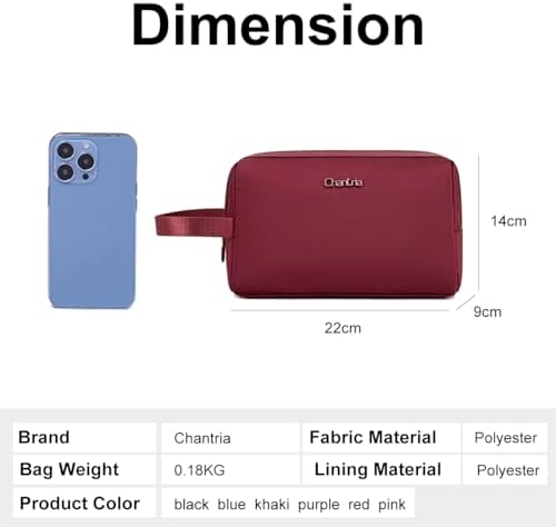 Women's Makeup Bag, Large Capacity Cosmetic Bags for Women, Stylish and Durable Women's Carry-all Bag with Multiple Pockets Daily Use for Women