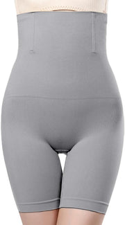 High Waisted Butt Lifter Waist Control Thigh Slimmer, 3 in 1 Body Shapers for Women - Grey