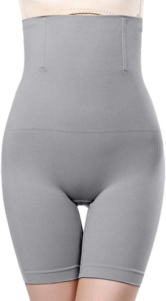 High Waisted Butt Lifter Waist Control Thigh Slimmer, 3 in 1 Body Shapers for Women - Grey