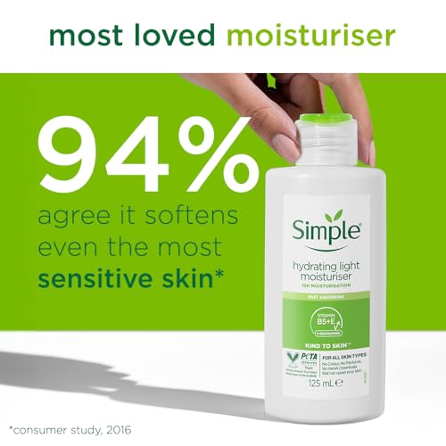 Simple Hydrating Light Daily Face Moisturizer, 125Ml