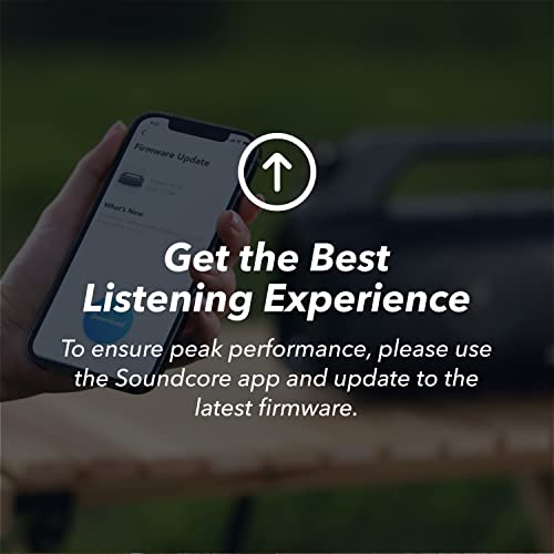 soundcore Anker Motion Boom Plus Outdoor Speaker with 80W Booming Sound, 20H Playtime, IP67 Waterproof and Dustproof, Type-C, Custom EQ, Bluetooth 5.3, Portable Bluetooth Speaker For Outdoors, Camping