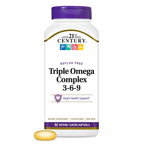 21st Century Triple Omega Complex E.C. Sg - 90 Capsules