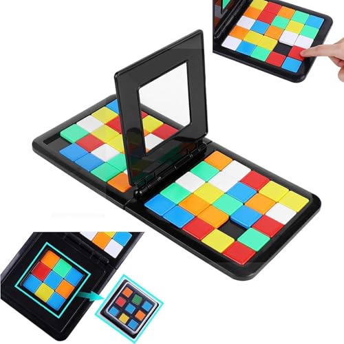 ORCHID M® Magic Block Game, Adults Board Games for 2 Players, Genius Square Game,Board Games for Boys and Girls, Race board Games for Family 5+ Year Olds